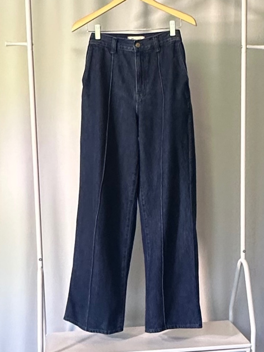 Madewell Superwide-Leg Jeans in Landrum Wash - Size 29